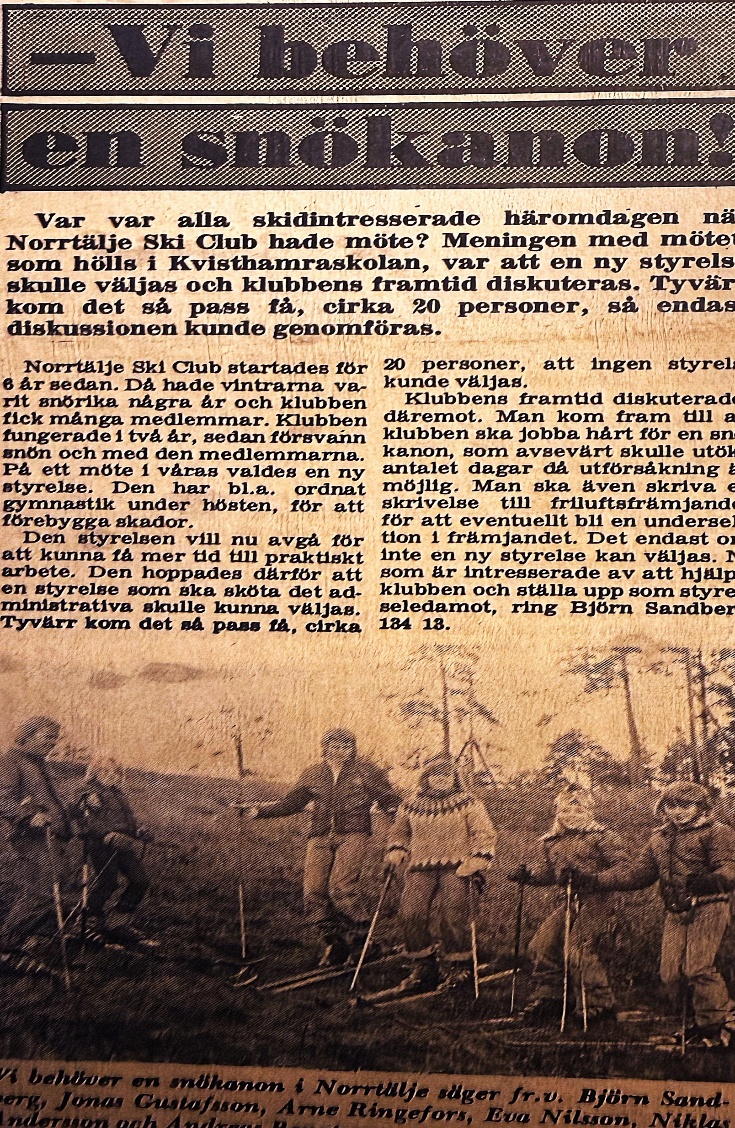 Flygbild 1975 med markgränser och liftar