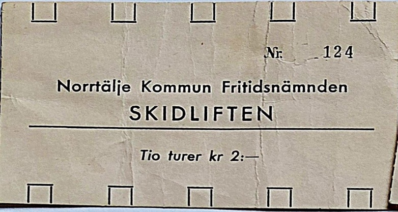 Klippkort från 1970-talet