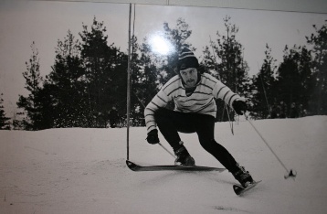 Två NSC-åkare på KM 1971